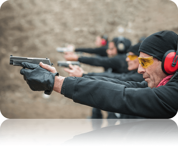 Group lane reservation system for gun clubs