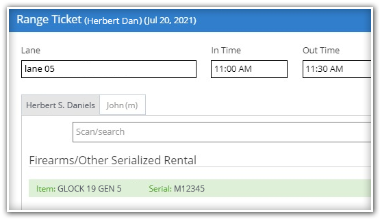 shooting range and gun stores online scheduler