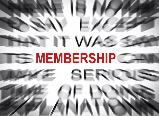 Membership graphic with highlighted text
