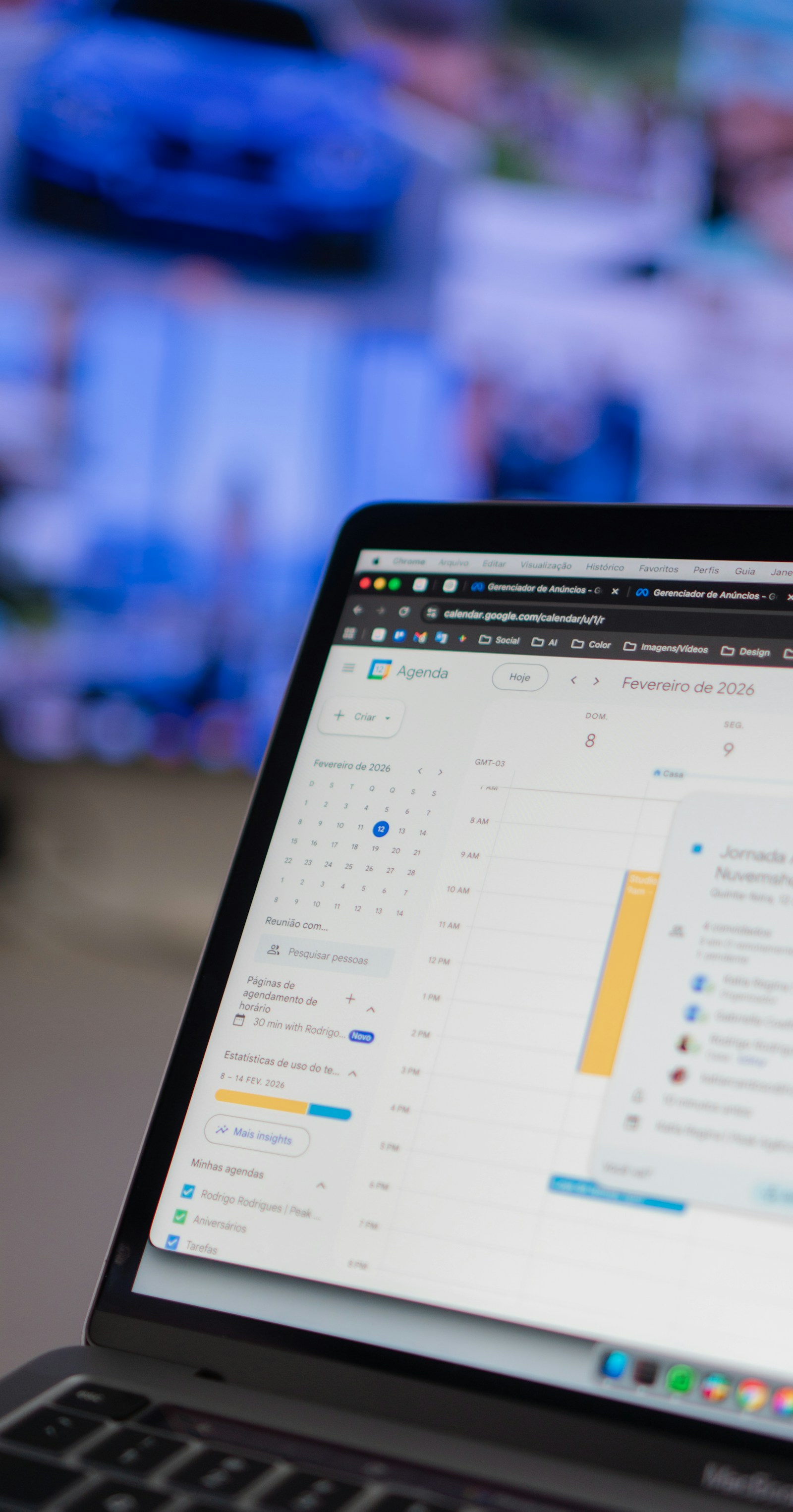 Online appointment calendar and scheduling interface