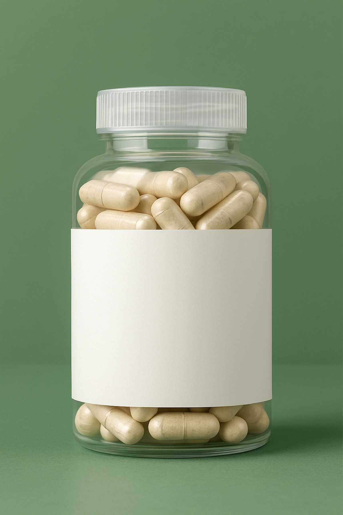 Supplement bottle representing clinic retail inventory